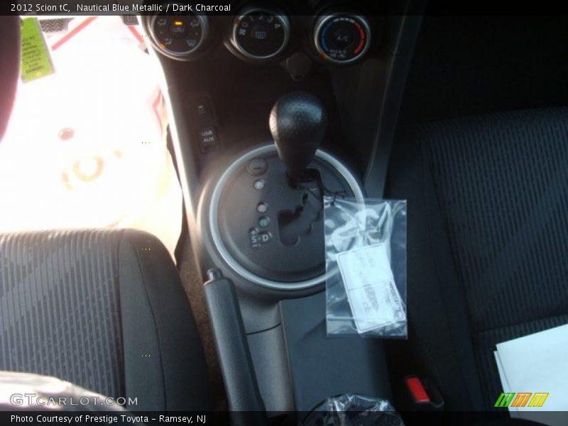 Nautical Blue Metallic / Dark Charcoal 2012 Scion tC