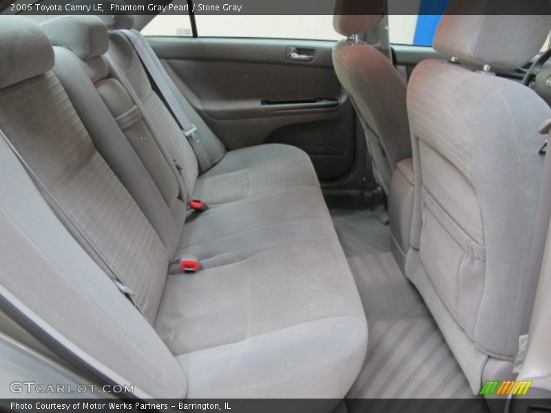 Rear Seat of 2006 Camry LE