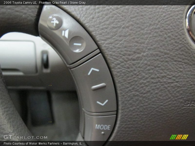 Controls of 2006 Camry LE