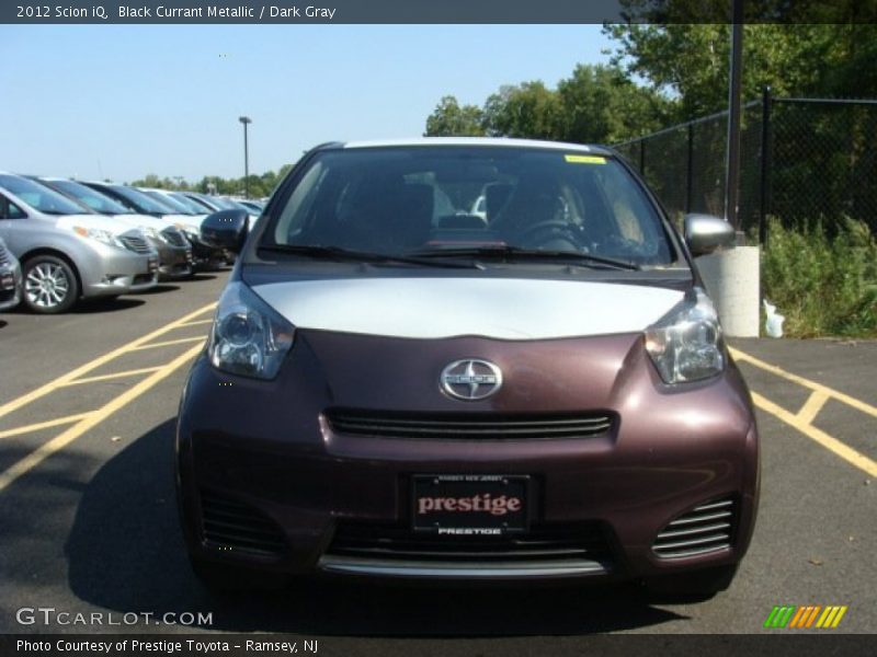 Black Currant Metallic / Dark Gray 2012 Scion iQ