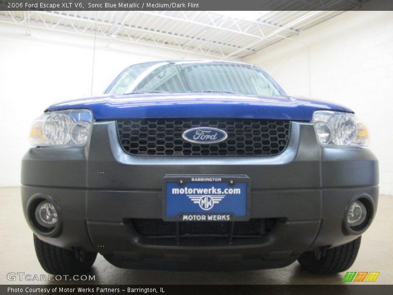 Sonic Blue Metallic / Medium/Dark Flint 2006 Ford Escape XLT V6