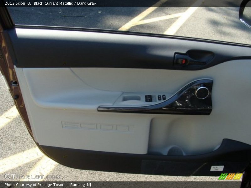 Black Currant Metallic / Dark Gray 2012 Scion iQ