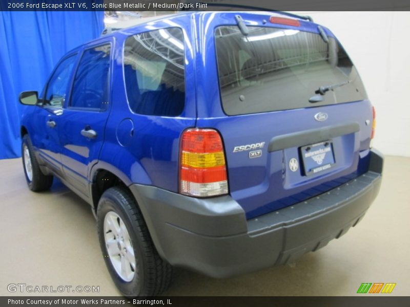 Sonic Blue Metallic / Medium/Dark Flint 2006 Ford Escape XLT V6
