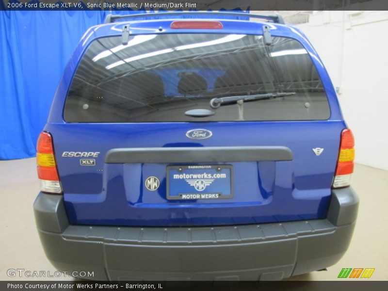 Sonic Blue Metallic / Medium/Dark Flint 2006 Ford Escape XLT V6