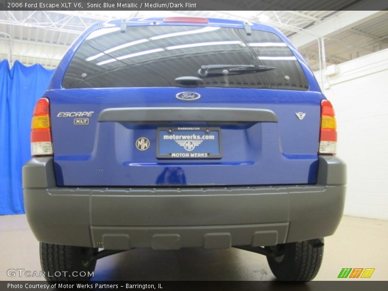 Sonic Blue Metallic / Medium/Dark Flint 2006 Ford Escape XLT V6