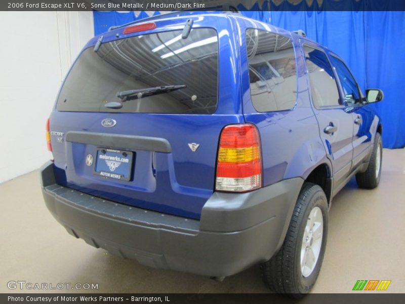 Sonic Blue Metallic / Medium/Dark Flint 2006 Ford Escape XLT V6