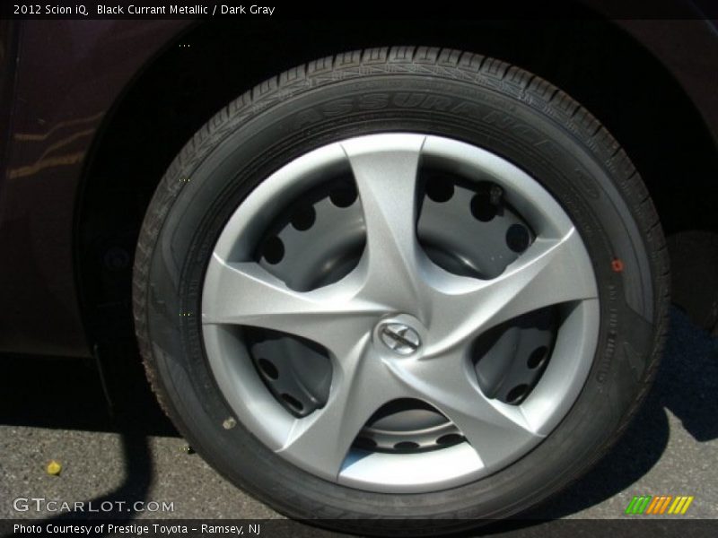 Black Currant Metallic / Dark Gray 2012 Scion iQ