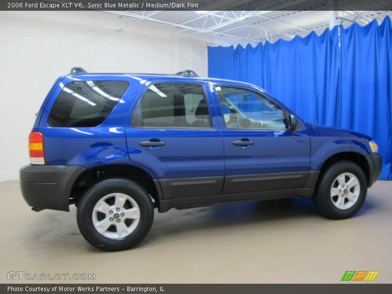 Sonic Blue Metallic / Medium/Dark Flint 2006 Ford Escape XLT V6
