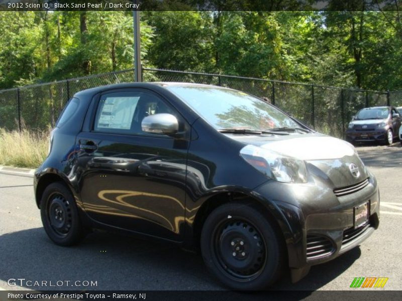 Black Sand Pearl / Dark Gray 2012 Scion iQ