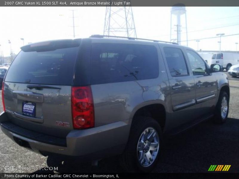 Antique Bronze Metallic / Light Tan 2007 GMC Yukon XL 1500 SLT 4x4