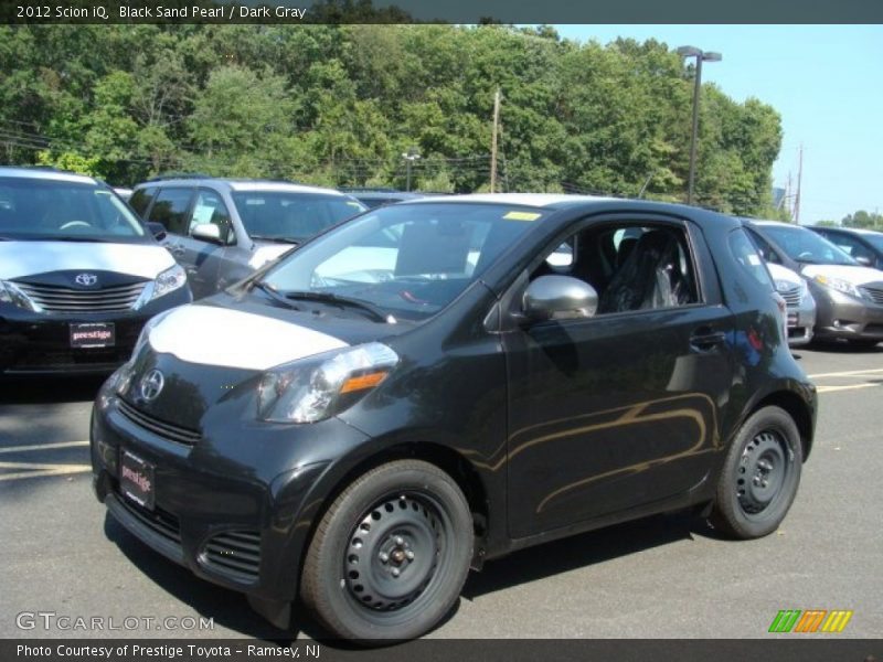 Black Sand Pearl / Dark Gray 2012 Scion iQ