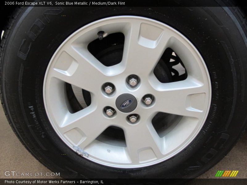 Sonic Blue Metallic / Medium/Dark Flint 2006 Ford Escape XLT V6