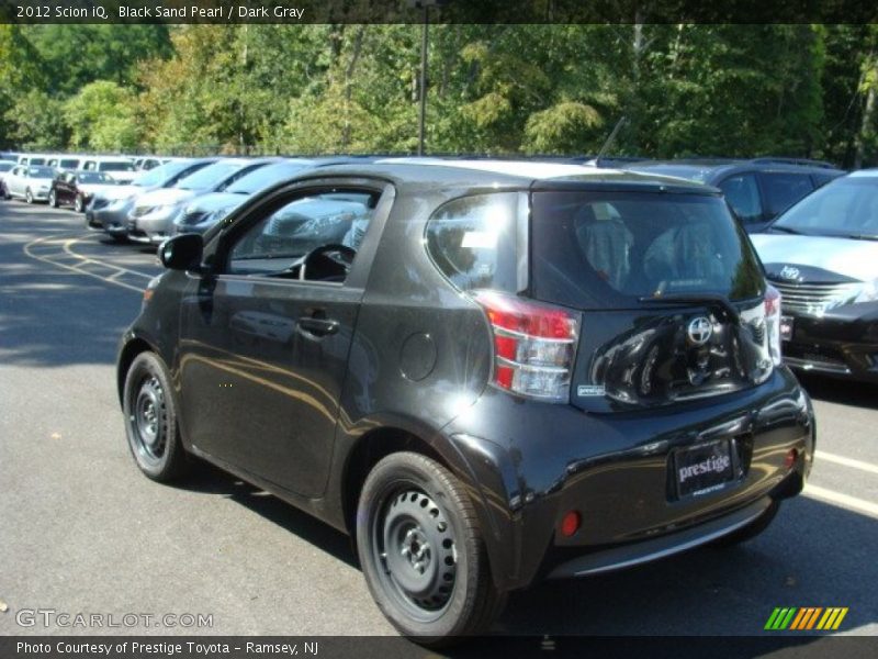 Black Sand Pearl / Dark Gray 2012 Scion iQ