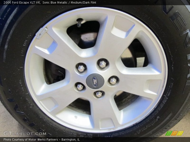 Sonic Blue Metallic / Medium/Dark Flint 2006 Ford Escape XLT V6
