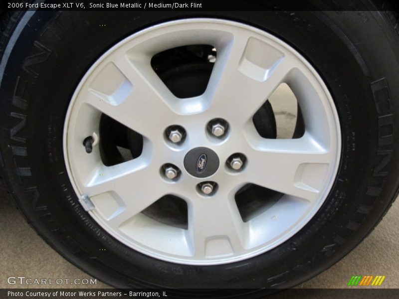 Sonic Blue Metallic / Medium/Dark Flint 2006 Ford Escape XLT V6