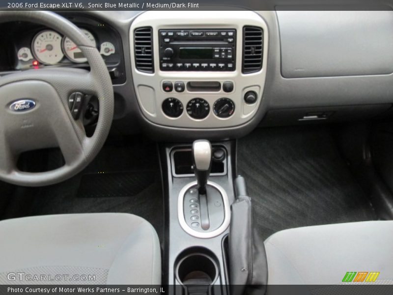Sonic Blue Metallic / Medium/Dark Flint 2006 Ford Escape XLT V6