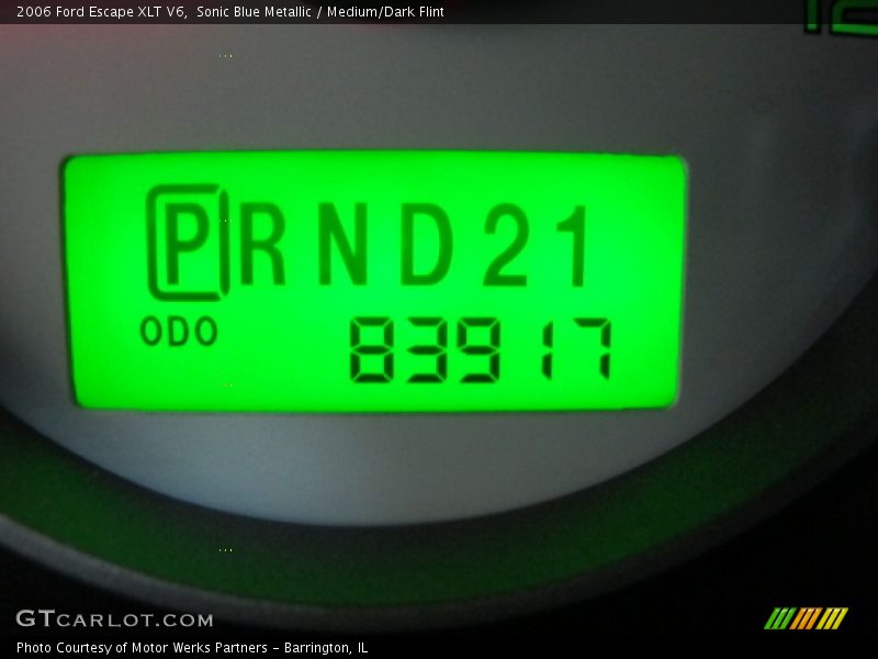 Sonic Blue Metallic / Medium/Dark Flint 2006 Ford Escape XLT V6
