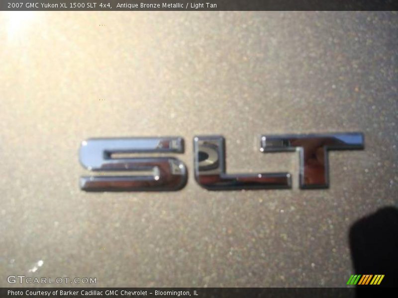 Antique Bronze Metallic / Light Tan 2007 GMC Yukon XL 1500 SLT 4x4