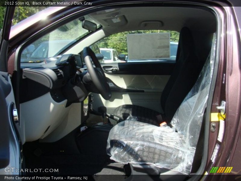Black Currant Metallic / Dark Gray 2012 Scion iQ