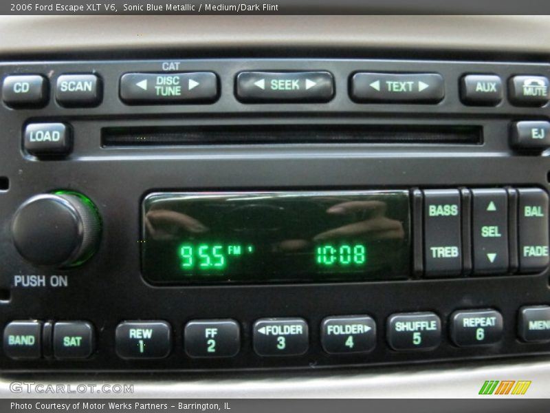 Sonic Blue Metallic / Medium/Dark Flint 2006 Ford Escape XLT V6