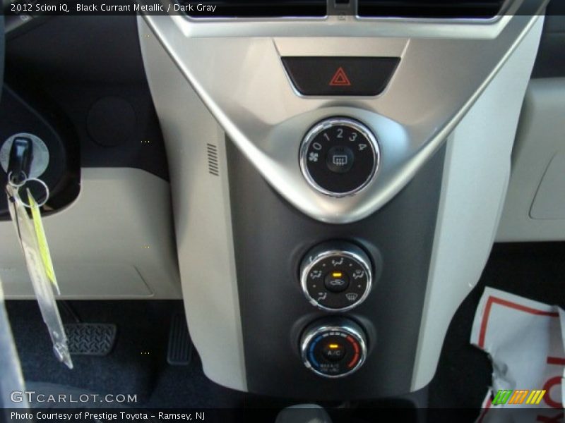 Black Currant Metallic / Dark Gray 2012 Scion iQ