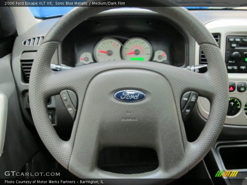 Sonic Blue Metallic / Medium/Dark Flint 2006 Ford Escape XLT V6