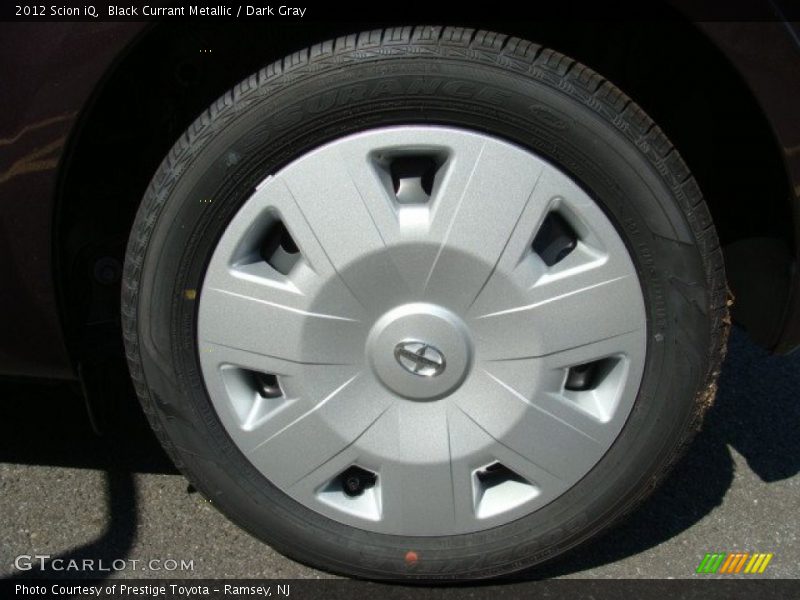 Black Currant Metallic / Dark Gray 2012 Scion iQ