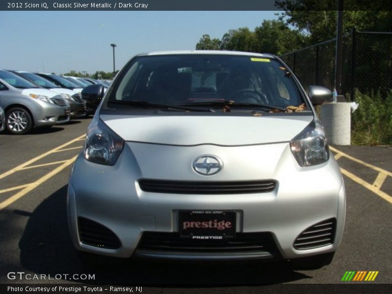 Classic Silver Metallic / Dark Gray 2012 Scion iQ