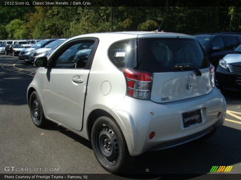 Classic Silver Metallic / Dark Gray 2012 Scion iQ