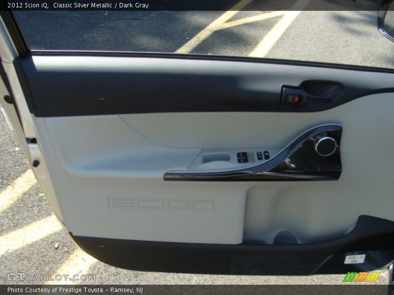 Classic Silver Metallic / Dark Gray 2012 Scion iQ