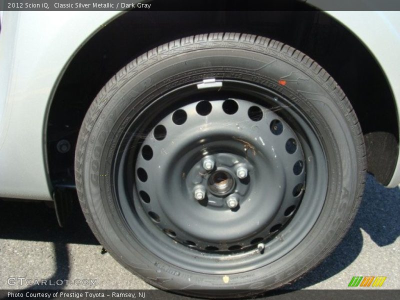 Classic Silver Metallic / Dark Gray 2012 Scion iQ