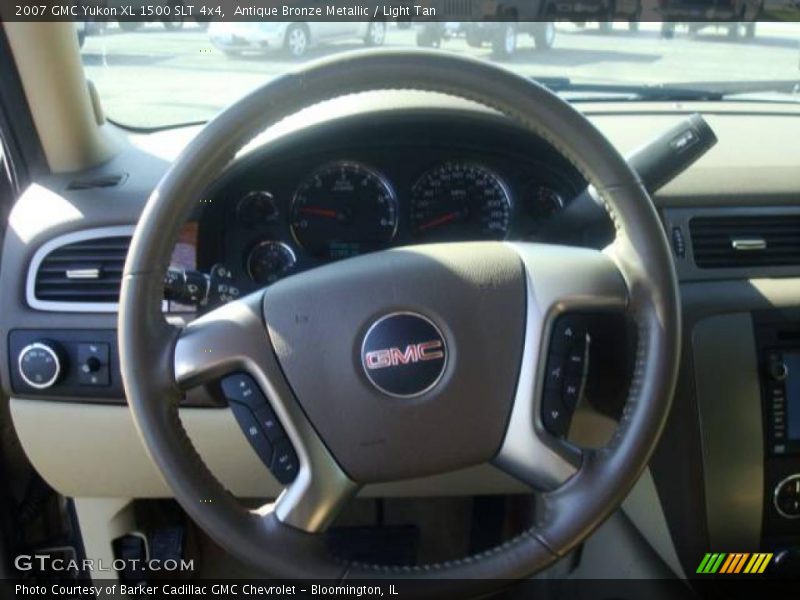 Antique Bronze Metallic / Light Tan 2007 GMC Yukon XL 1500 SLT 4x4
