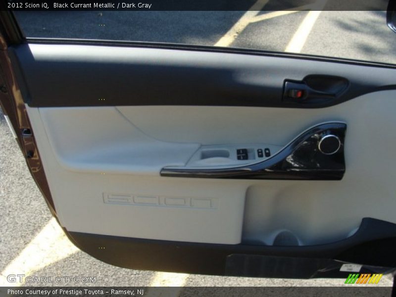 Black Currant Metallic / Dark Gray 2012 Scion iQ