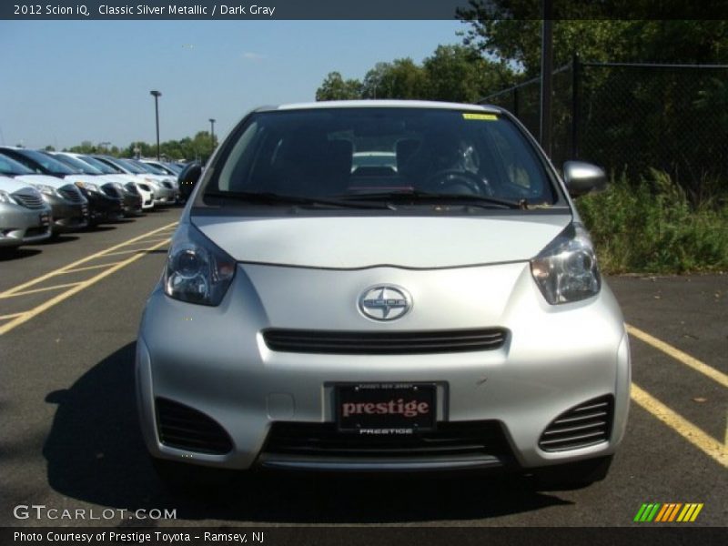 Classic Silver Metallic / Dark Gray 2012 Scion iQ