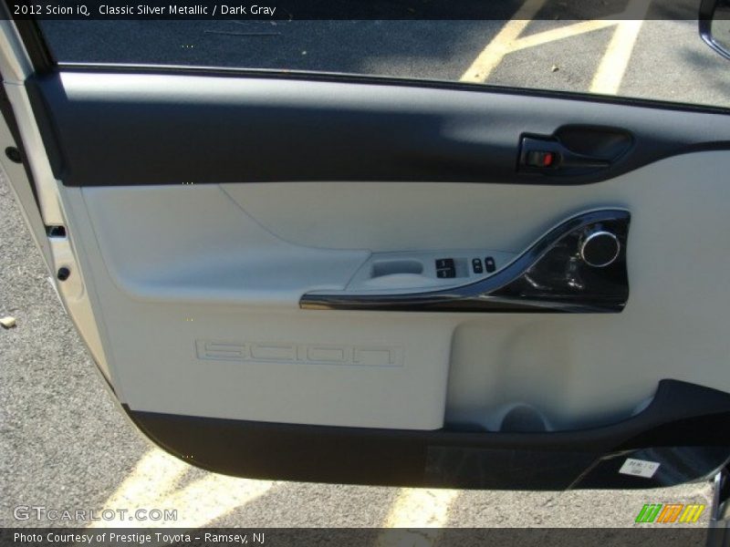 Classic Silver Metallic / Dark Gray 2012 Scion iQ