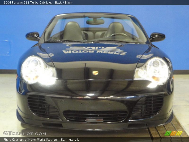 Black / Black 2004 Porsche 911 Turbo Cabriolet