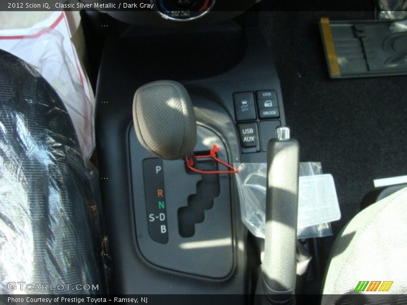 Classic Silver Metallic / Dark Gray 2012 Scion iQ