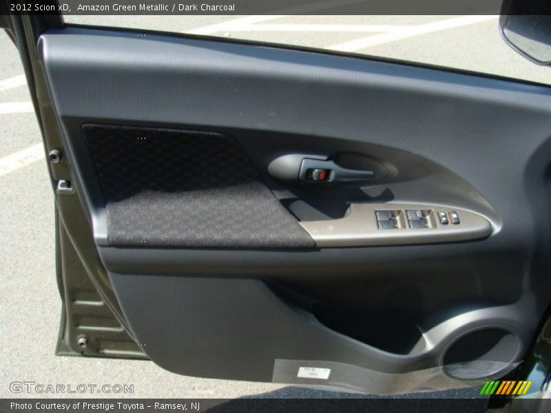 Amazon Green Metallic / Dark Charcoal 2012 Scion xD