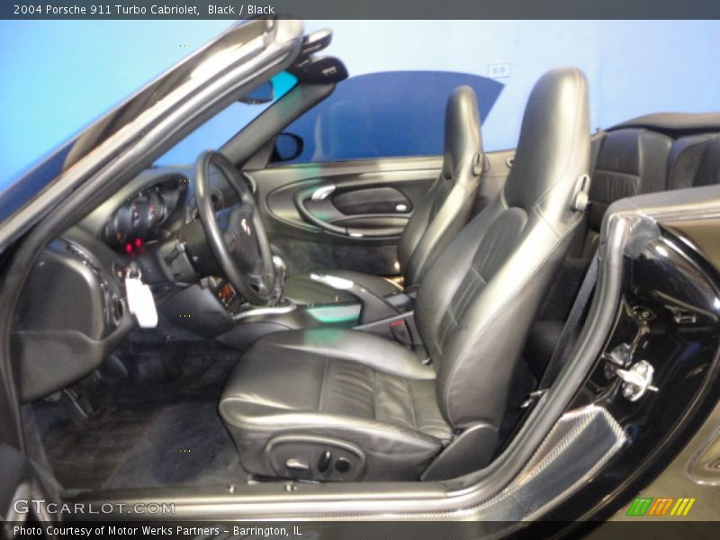 Front Seat of 2004 911 Turbo Cabriolet
