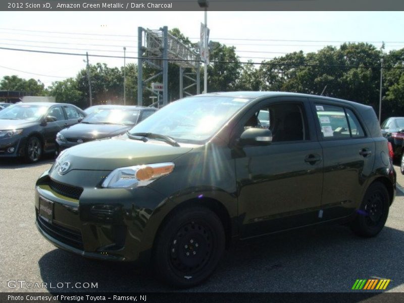 Amazon Green Metallic / Dark Charcoal 2012 Scion xD