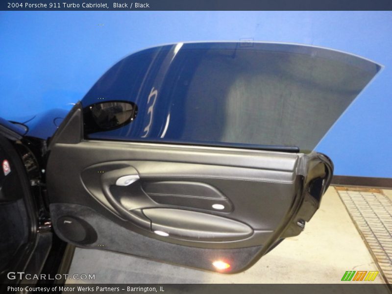 Black / Black 2004 Porsche 911 Turbo Cabriolet