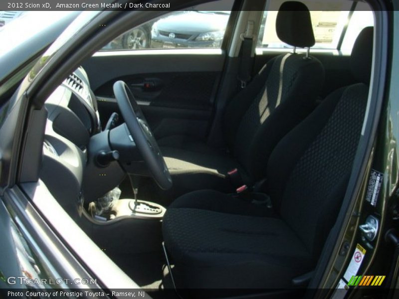 Amazon Green Metallic / Dark Charcoal 2012 Scion xD