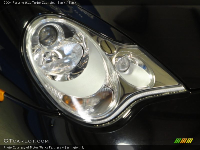 Black / Black 2004 Porsche 911 Turbo Cabriolet