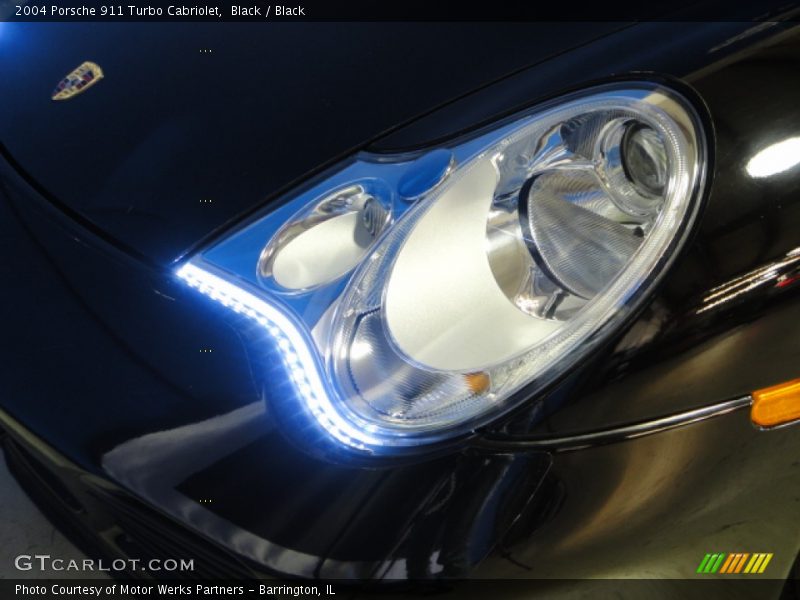 Black / Black 2004 Porsche 911 Turbo Cabriolet