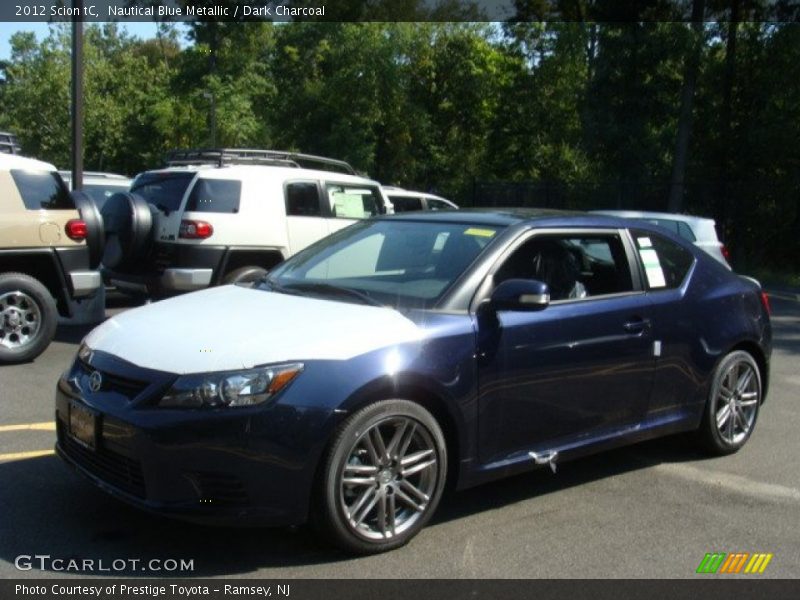 Nautical Blue Metallic / Dark Charcoal 2012 Scion tC