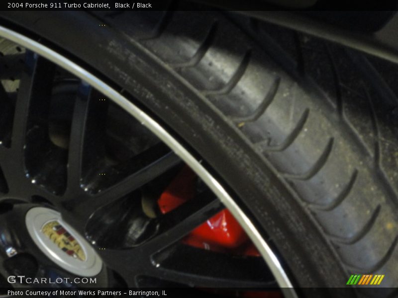 Black / Black 2004 Porsche 911 Turbo Cabriolet