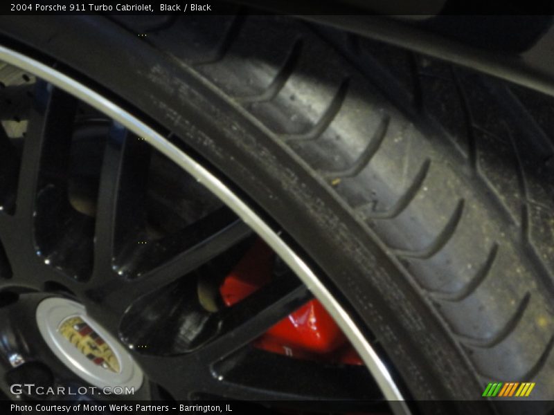 Black / Black 2004 Porsche 911 Turbo Cabriolet