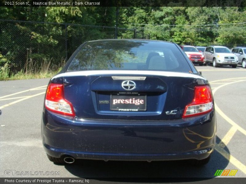 Nautical Blue Metallic / Dark Charcoal 2012 Scion tC