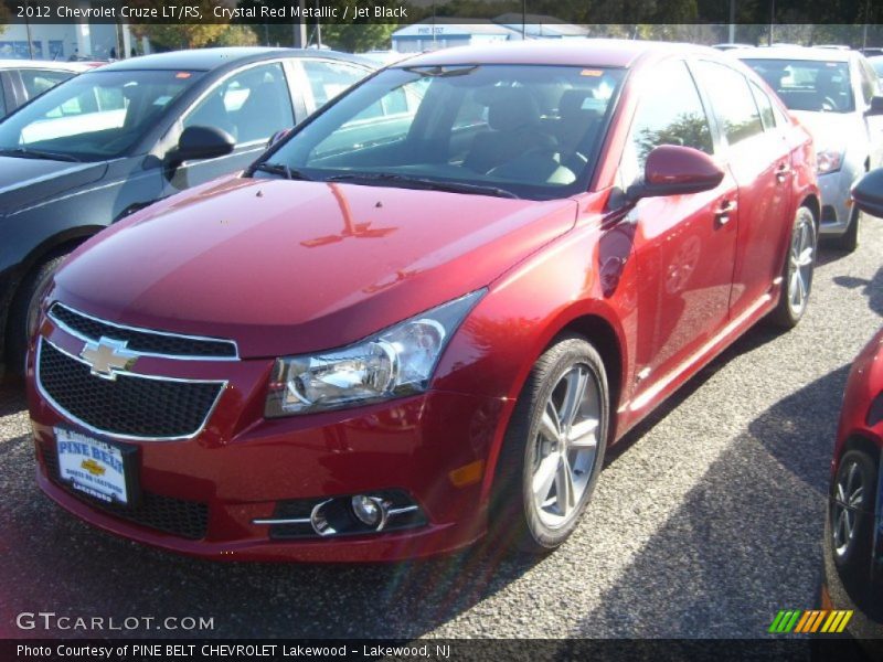 Crystal Red Metallic / Jet Black 2012 Chevrolet Cruze LT/RS