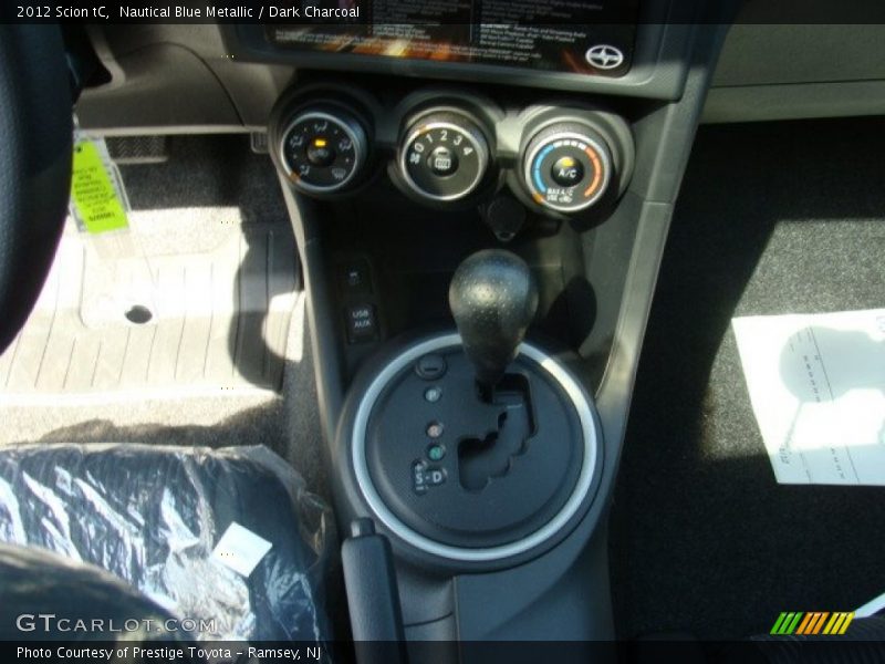 Nautical Blue Metallic / Dark Charcoal 2012 Scion tC